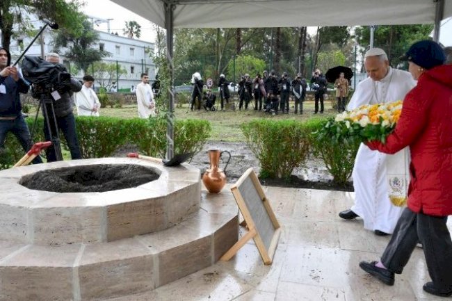 Pope Leo Visits Hippo Archeological Site in Annaba, Algeria